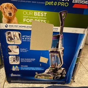 Steam cleaner pet pro